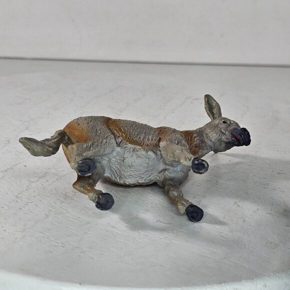 Schleich Donkey Adult Retired 1989 Figure #13212 Animal Early Edition Germany - Picture 8 of 10